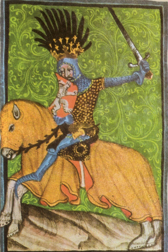 Janovo rytířské zobrazení v Gelnhausenském kodexu